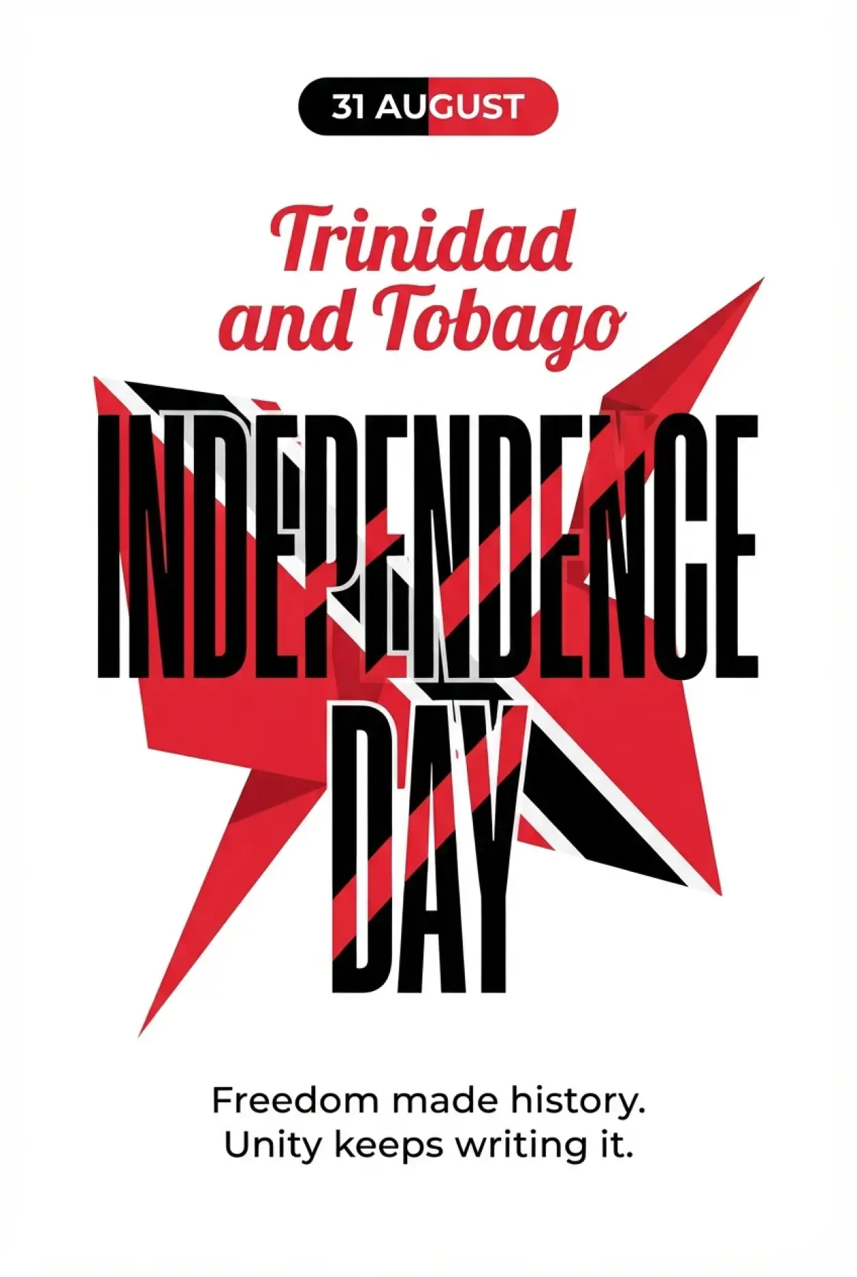 Free Download Trinidad And Tobago Independence Day 2026 Facebook Story Images - High Quality Trinidad And Tobago Independence Day 2026 Image