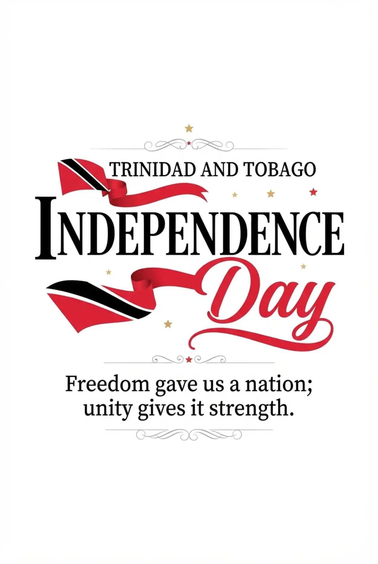 Free Download Trinidad And Tobago Independence Day 2026 Quotes - High Quality Trinidad And Tobago Independence Day 2026 Image