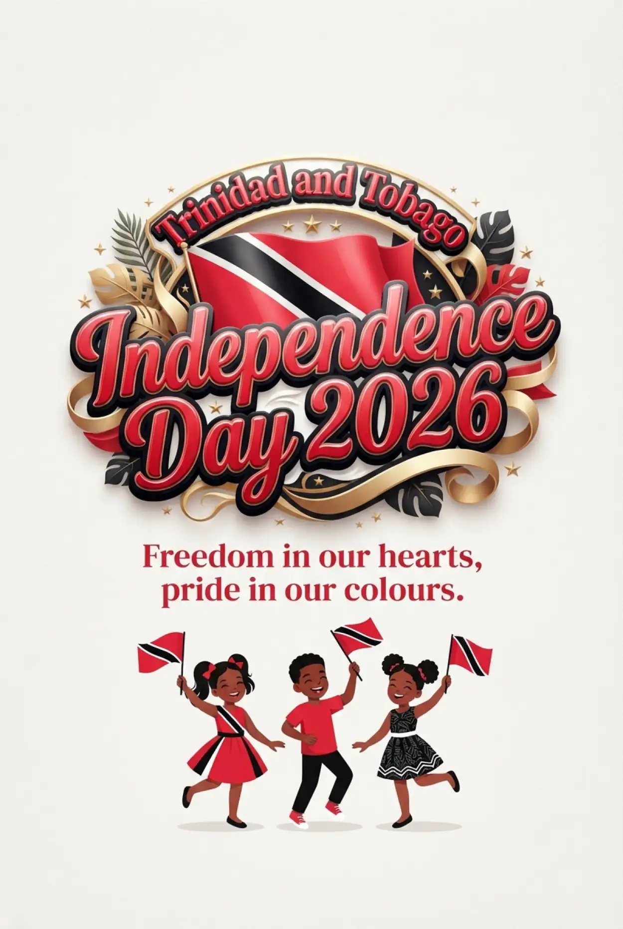 Free Download Trinidad And Tobago Independence Day 2026 Social Media Wishes - High Quality Trinidad And Tobago Independence Day 2026 Image