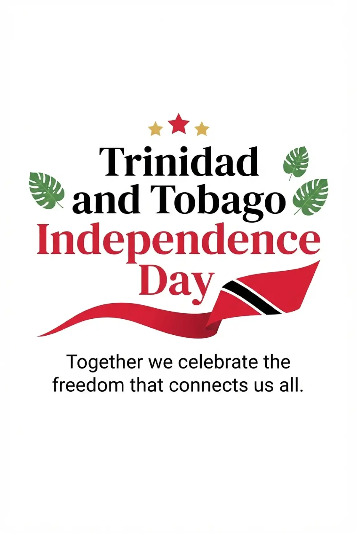 Free Download Trinidad And Tobago Independence Day 2026 Whatsapp Wishes - High Quality Trinidad And Tobago Independence Day 2026 Image