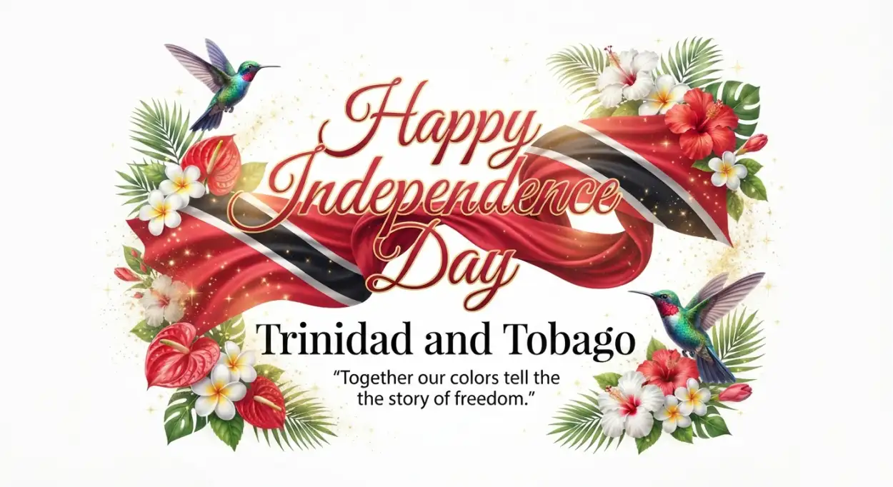 Free Download Trinidad And Tobago Independence Day Red Black White Background - High Quality Trinidad And Tobago Independence Day 2026 Background Image