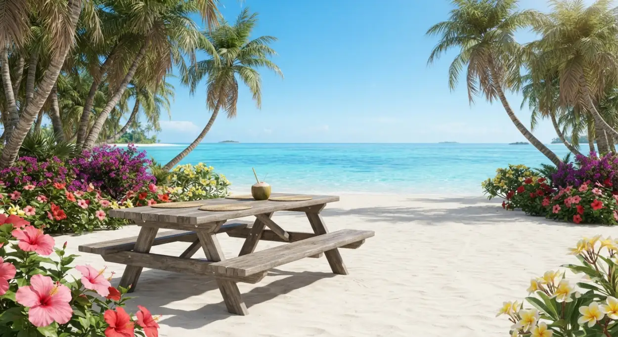 Free Download Tropical Advertising Background - High Quality Tropical Summer Background Background Image