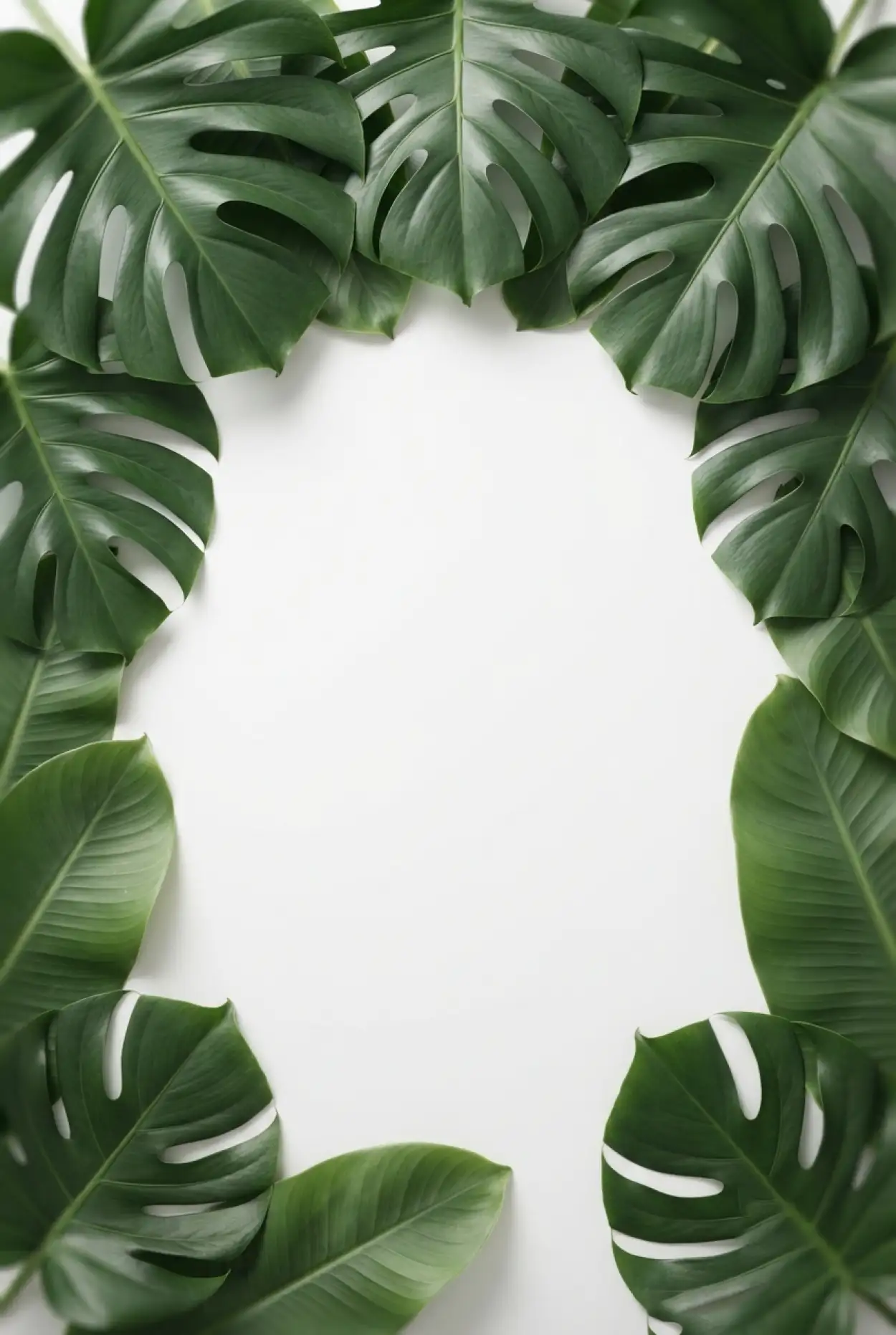 Free Download Tropical Banana Leaves Background - High Quality Tropical Summer Background Background Image