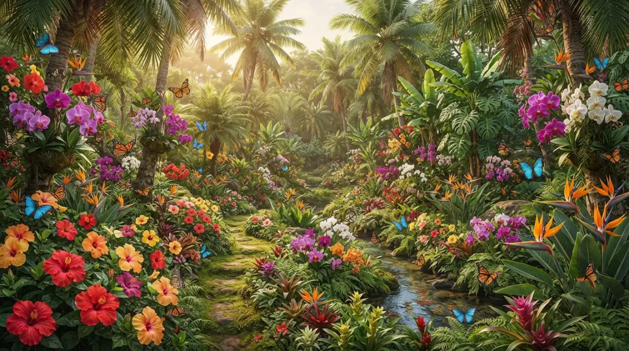 Free Download Tropical Event Background - High Quality Tropical Summer Background Background Image