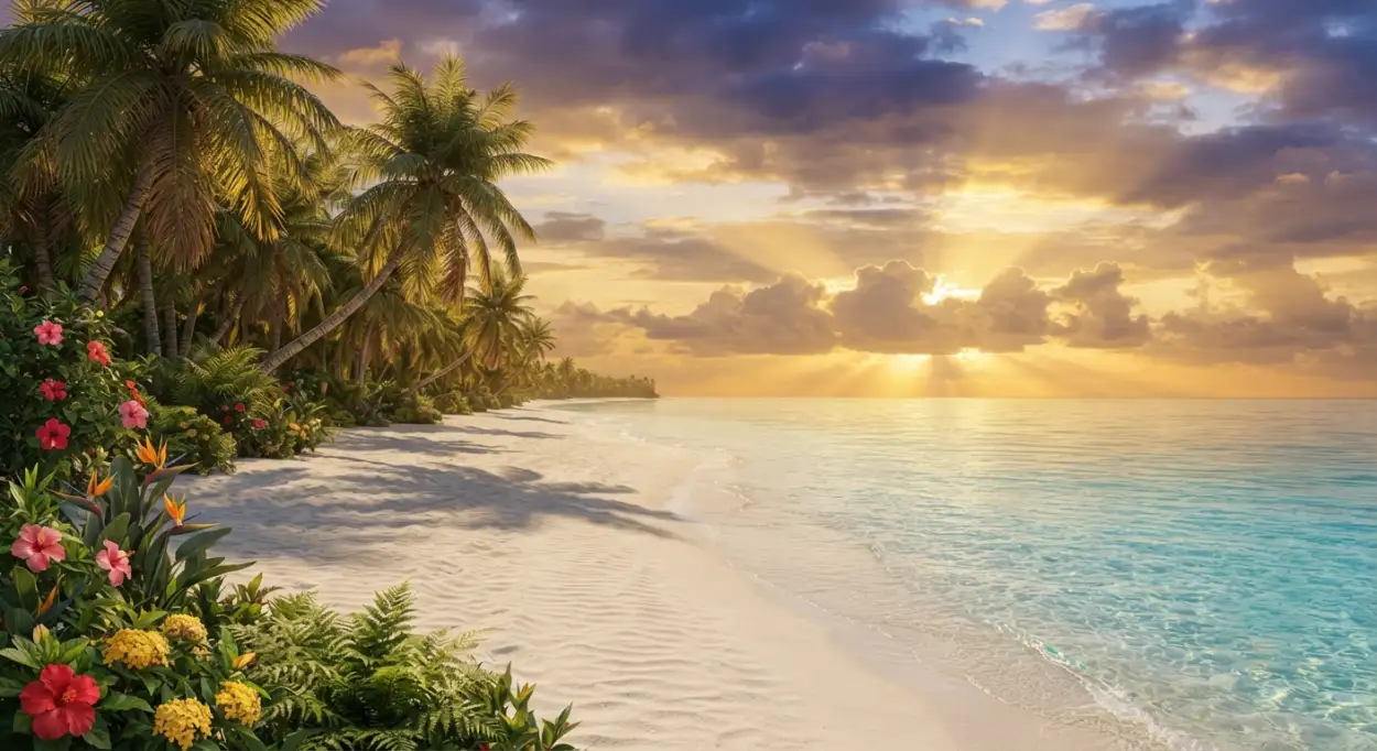 Free Download Tropical Mango Background - High Quality Tropical Summer Background Background Image