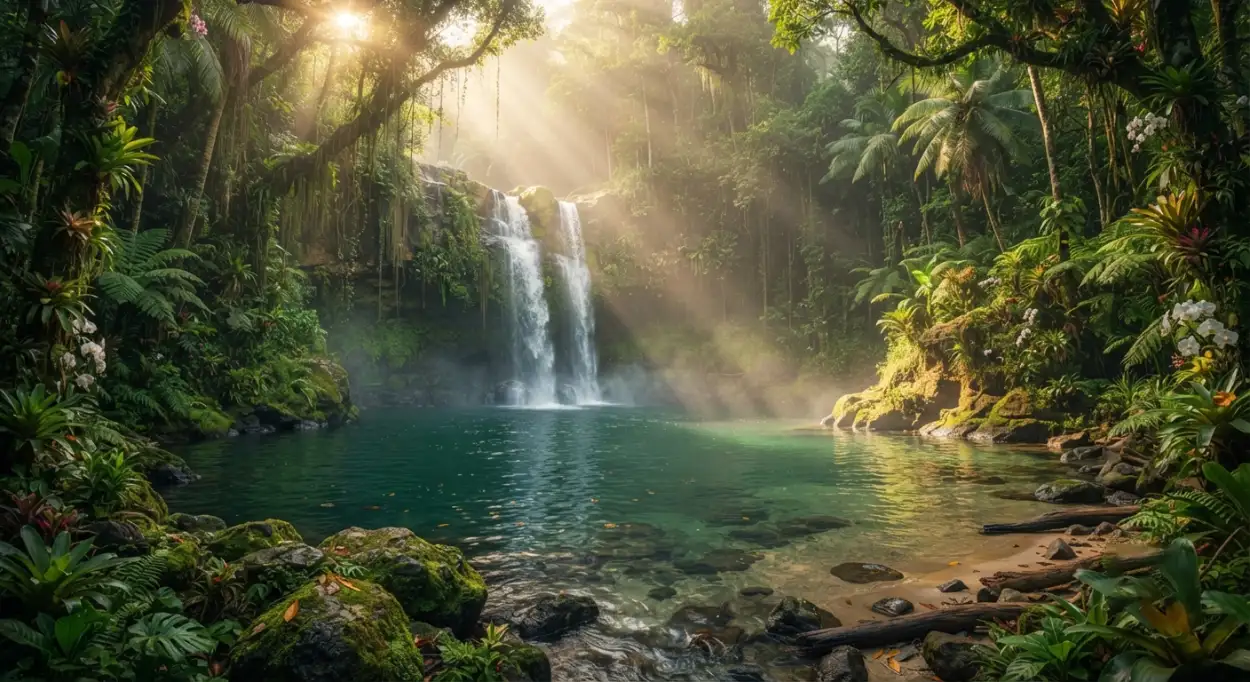 Free Download Tropical Nature Background - High Quality Tropical Summer Background Background Image