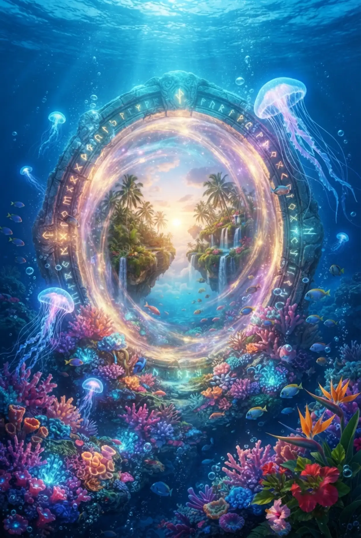 Free Download Tropical Ocean Waves Background - High Quality Tropical Summer Background Background Image