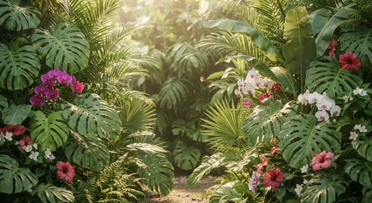 Free Download Tropical Sale Banner Background - High Quality Tropical Summer Background Background Image