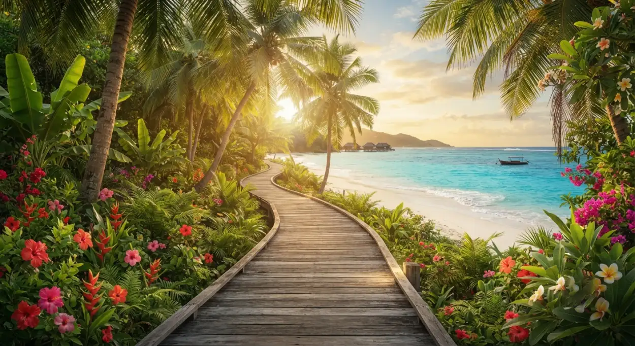 Free Download Tropical Summer Background - High Quality Tropical Summer Background Background Image
