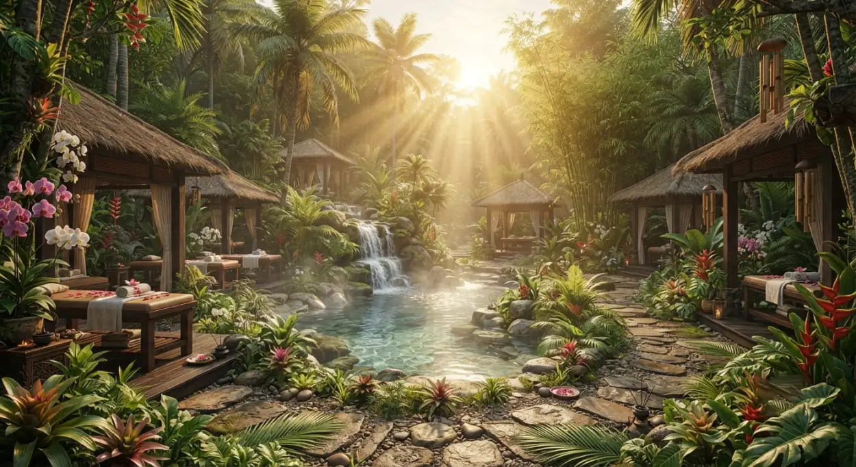 Free Download Tropical Summer Flyer Background - High Quality Tropical Summer Background Background Image