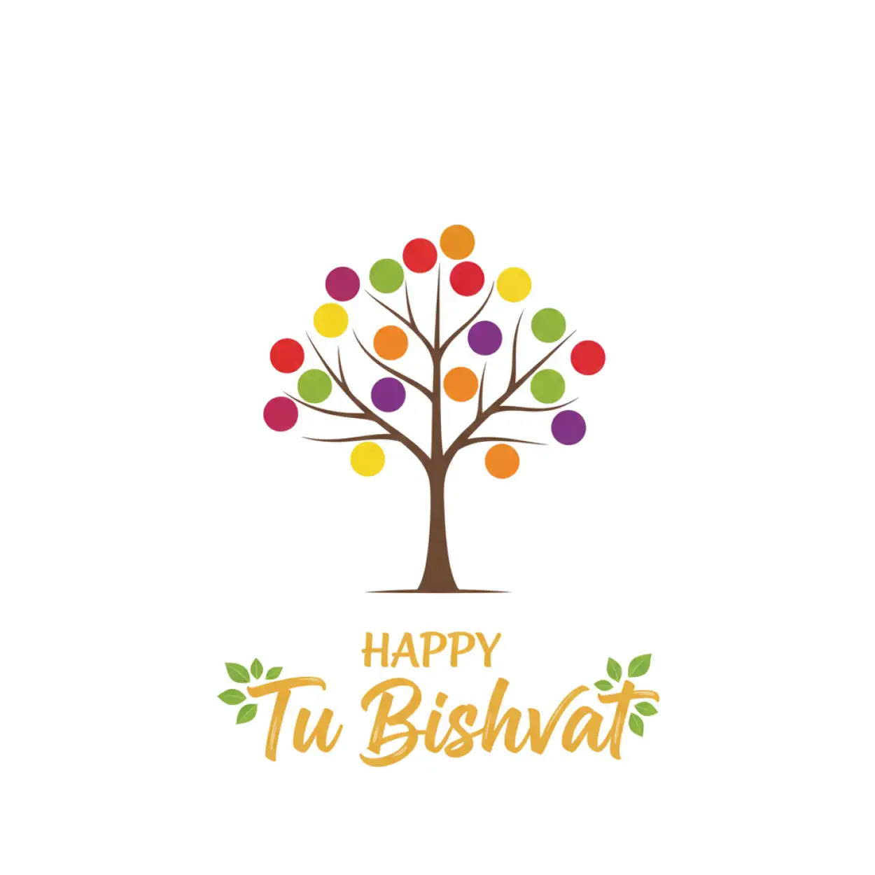 Free Download Tu Bishvat Awareness Messages - High Quality Happy Tu Bishvat Background