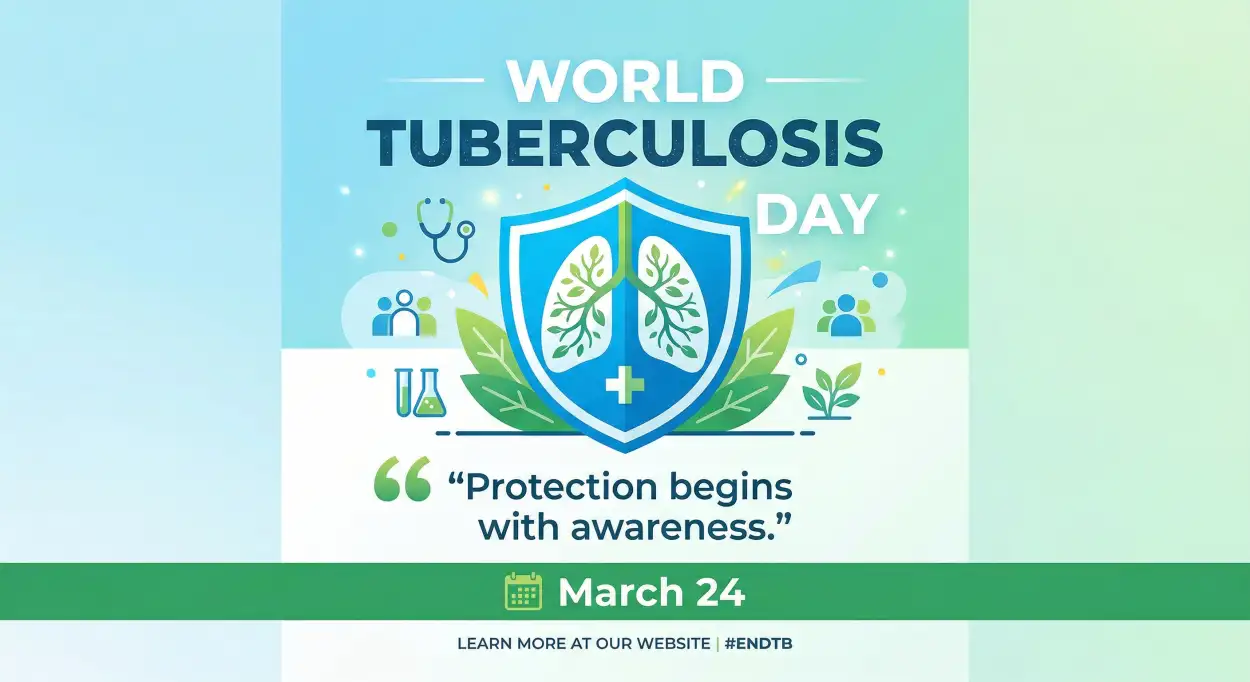 Free Download Tuberculosis Awareness Tips For Public - High Quality World Tuberculosis Day Image