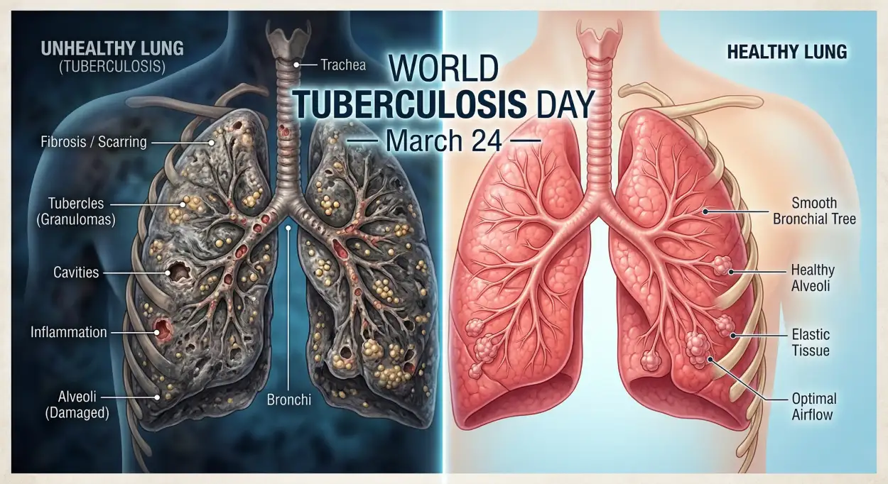 Free Download Tuberculosis Day Speech Hindi - High Quality World Tuberculosis Day Image