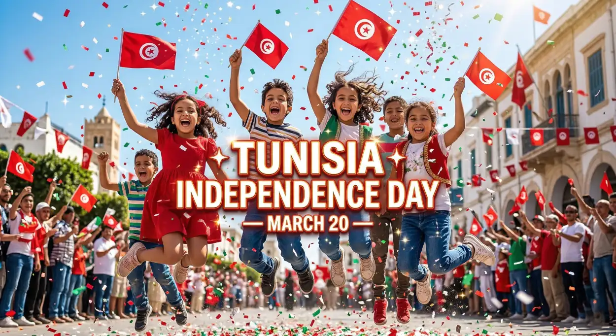 Free Download Tunisia Independence Day 2026 Advertising Keywords - High Quality Tunisia Independence Day 2026 Image