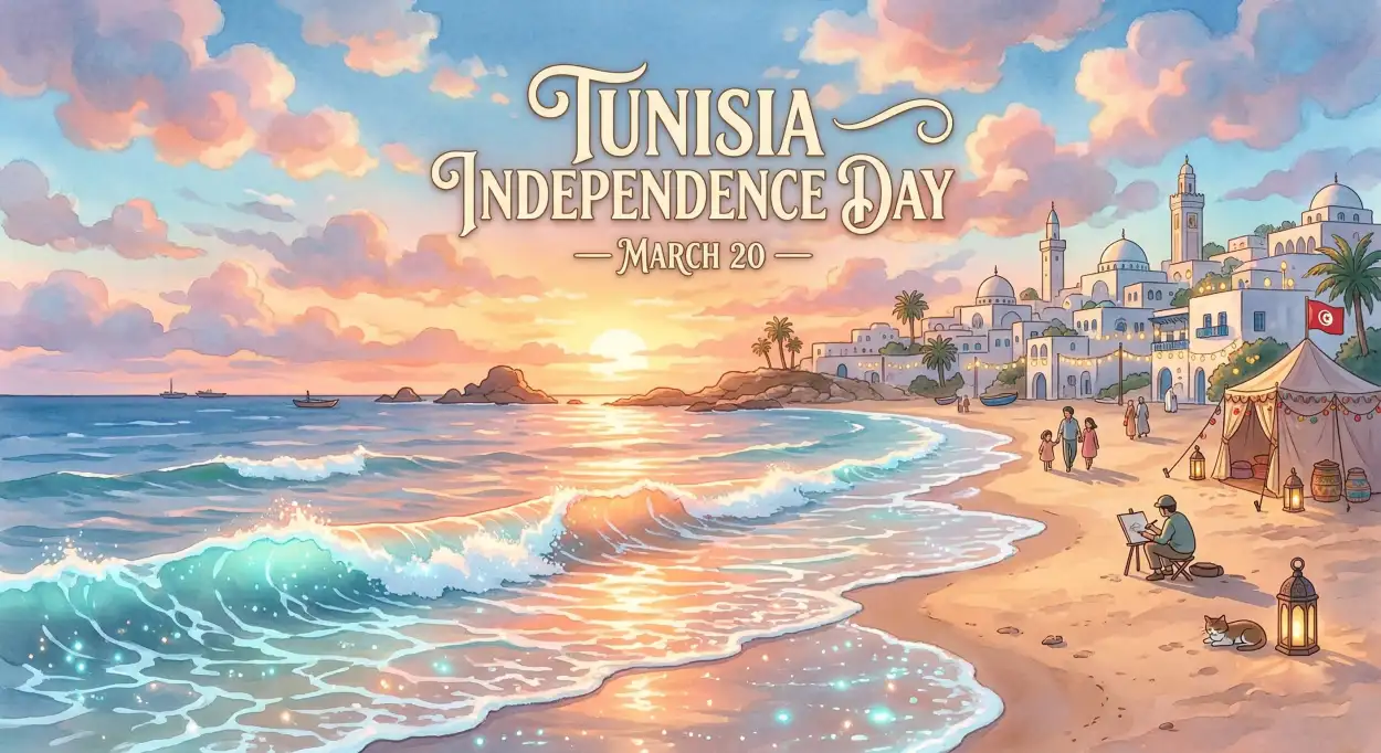 Free Download Tunisia Independence Day 2026 Colonial History - High Quality Tunisia Independence Day 2026 Image