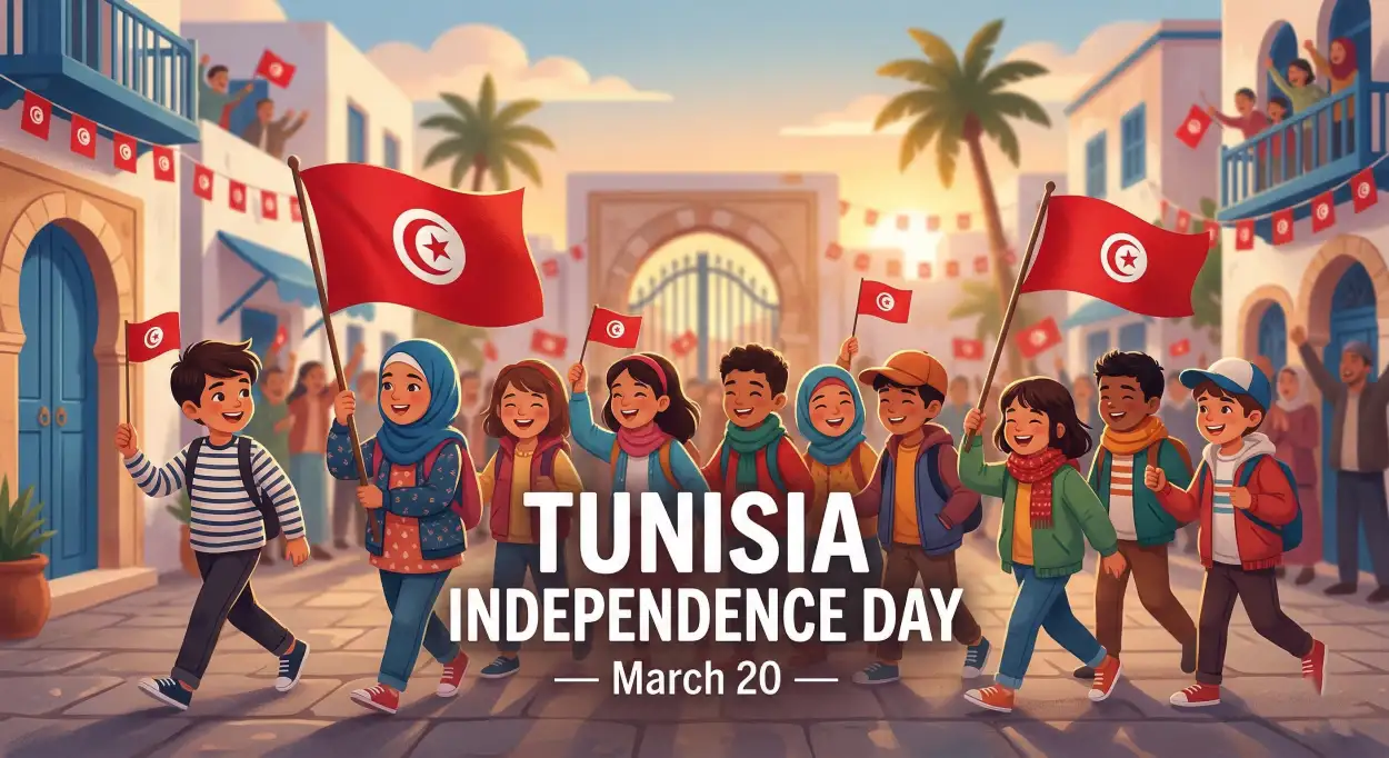 Free Download Tunisia Independence Day 2026 Educational Resources - High Quality Tunisia Independence Day 2026 Image