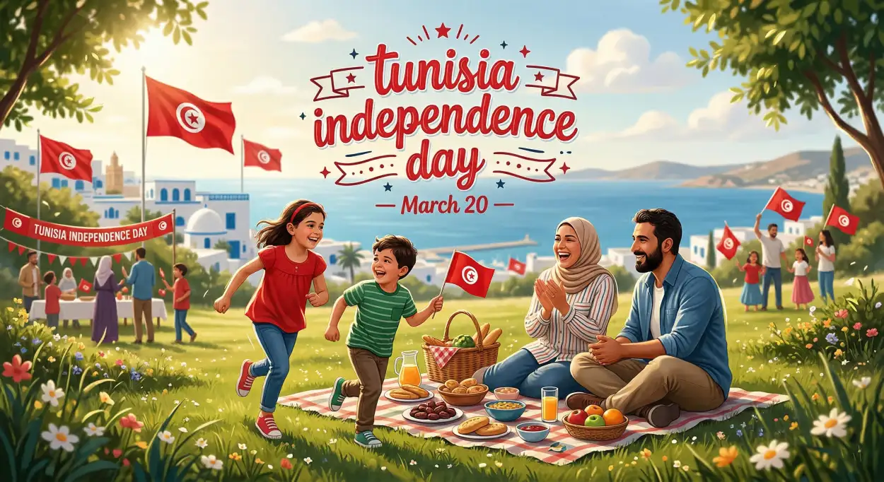 Free Download Tunisia Independence Day 2026 Family Activities - High Quality Tunisia Independence Day 2026 Image