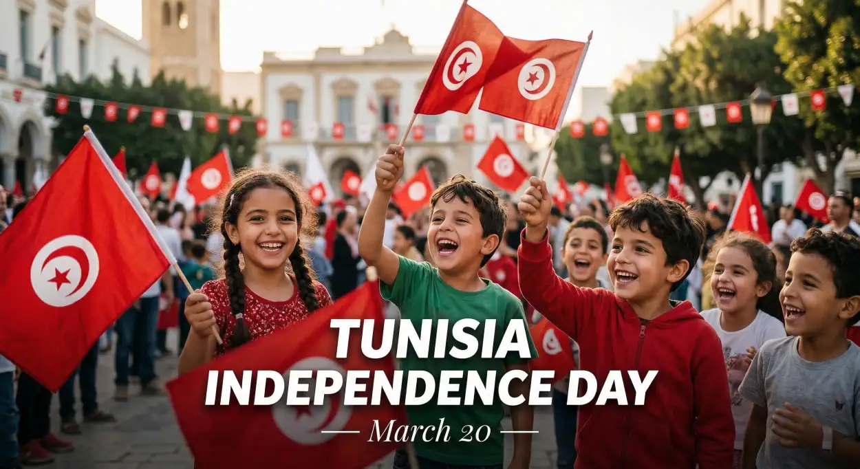 Free Download Tunisia Independence Day 2026 For Students - High Quality Tunisia Independence Day 2026 Image