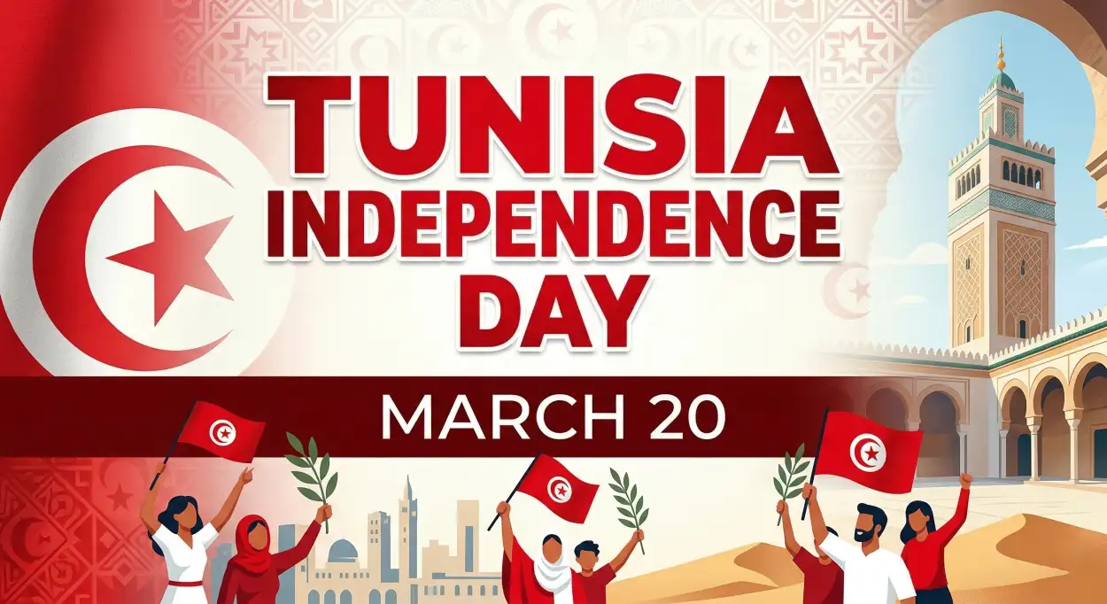 Free Download Tunisia Independence Day 2026 Independence Facts - High Quality Tunisia Independence Day 2026 Image