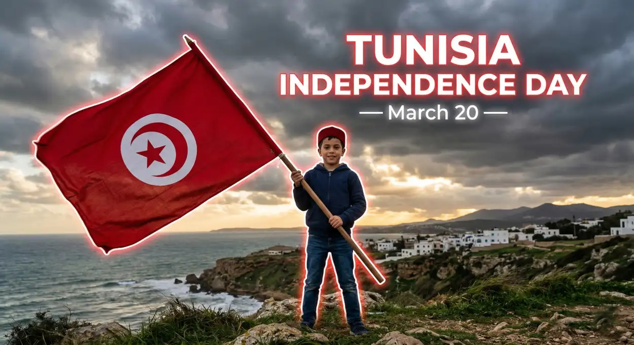 Free Download Tunisia Independence Day 2026 Linkedin Content Ideas - High Quality Tunisia Independence Day 2026 Image