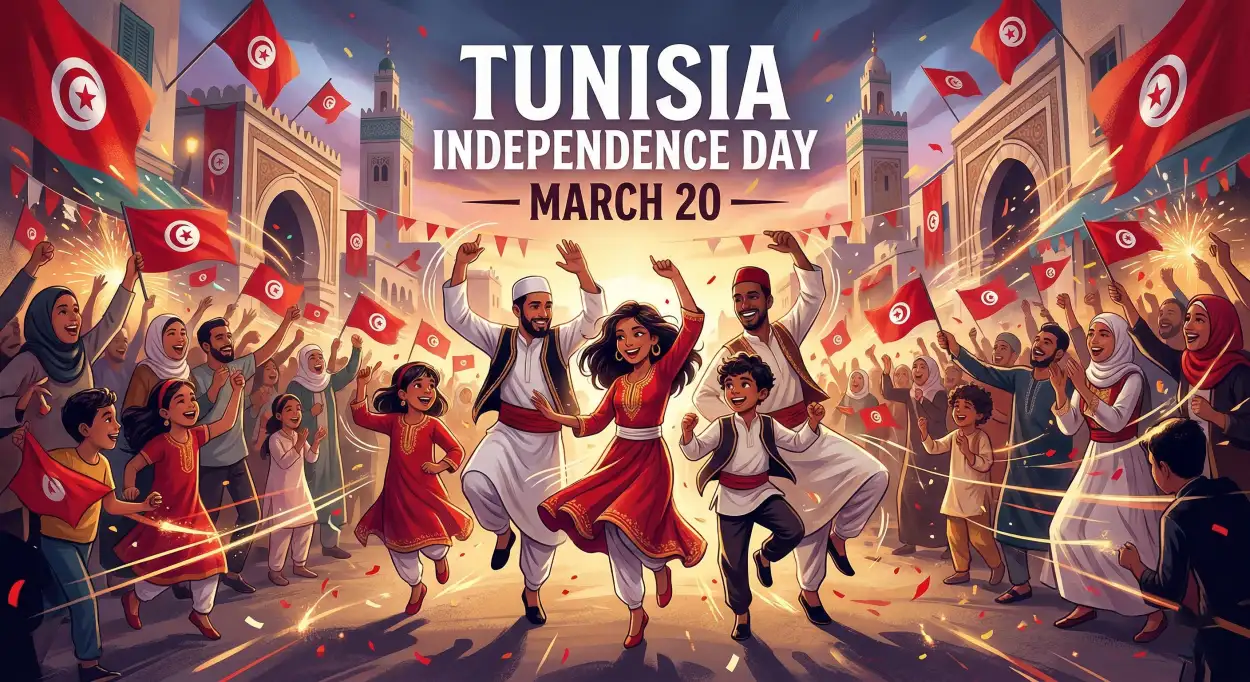 Free Download Tunisia Independence Day 2026 Music And Dance Events - High Quality Tunisia Independence Day 2026 Image