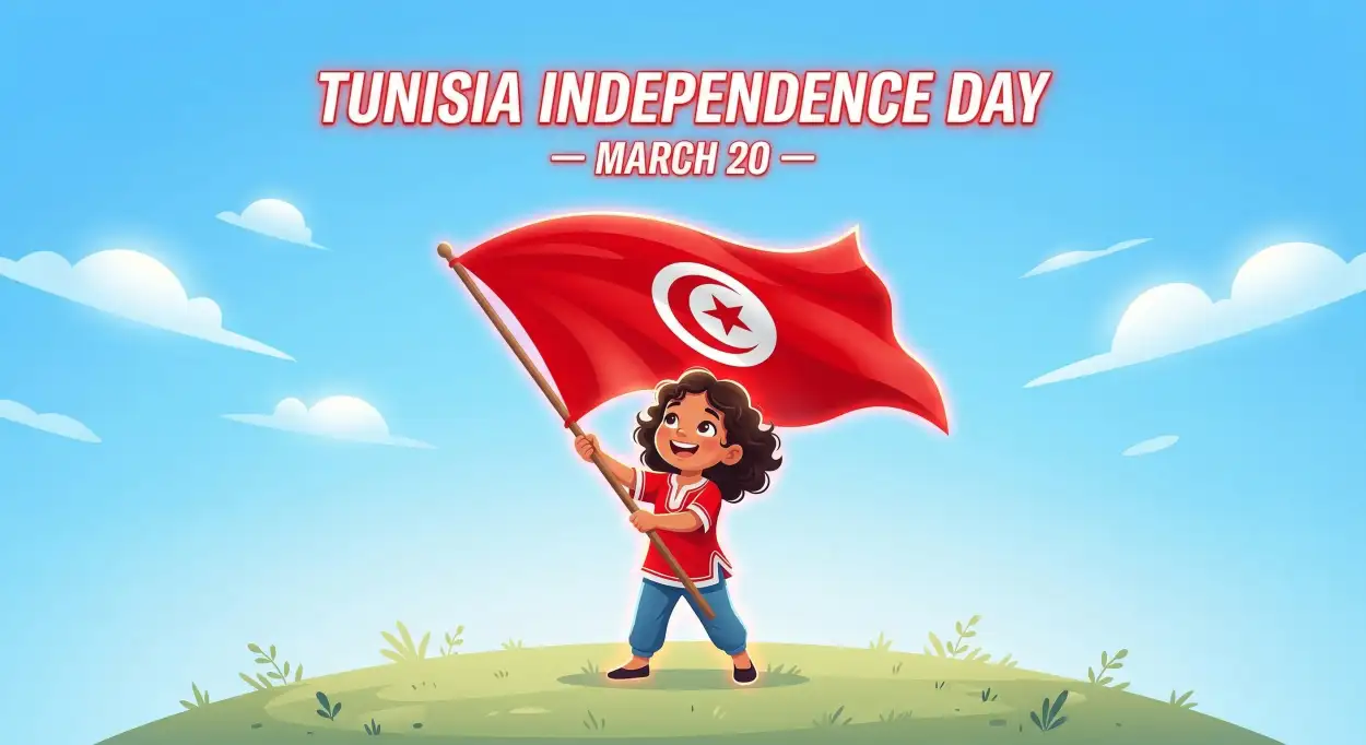 Free Download Tunisia Independence Day 2026 National Holiday Guide - High Quality Tunisia Independence Day 2026 Image