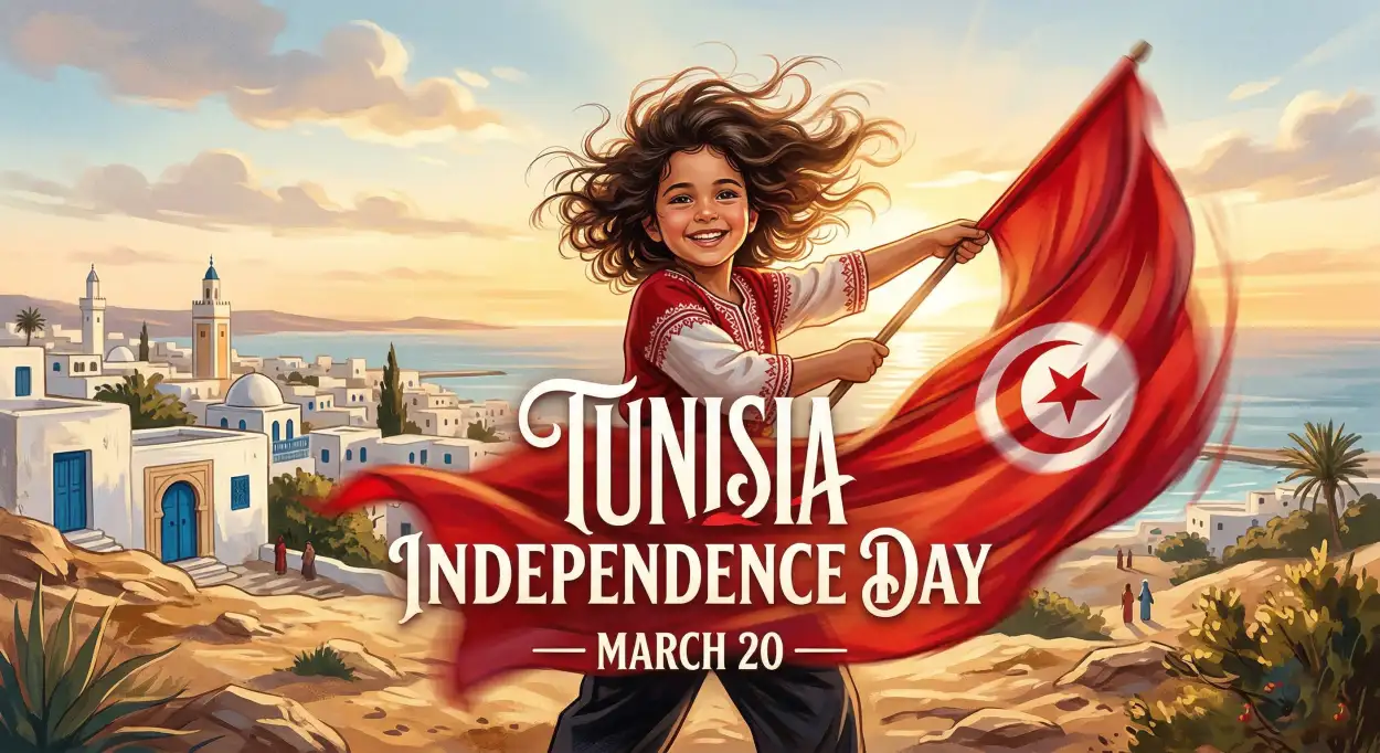 Free Download Tunisia Independence Day 2026 National Pride Events - High Quality Tunisia Independence Day 2026 Image