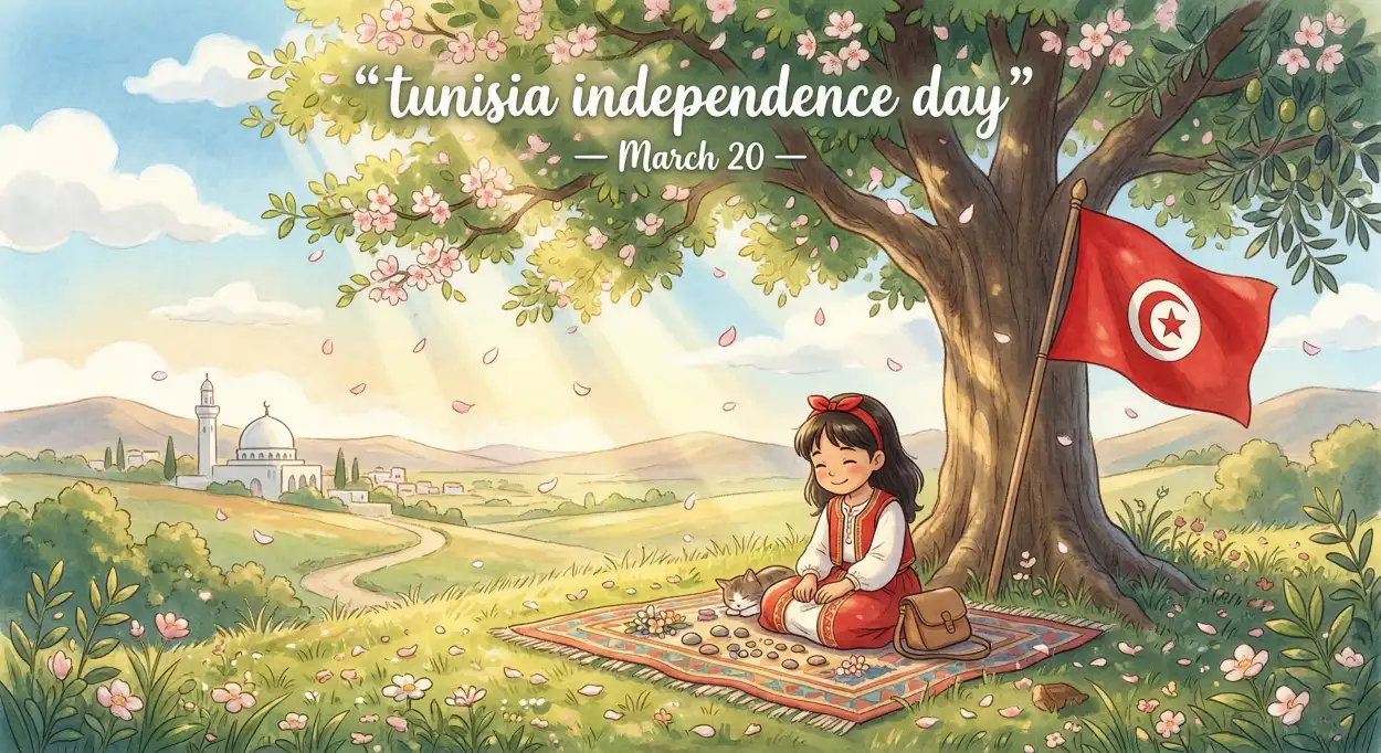 Free Download Tunisia Independence Day 2026 National Pride - High Quality Tunisia Independence Day 2026 Image
