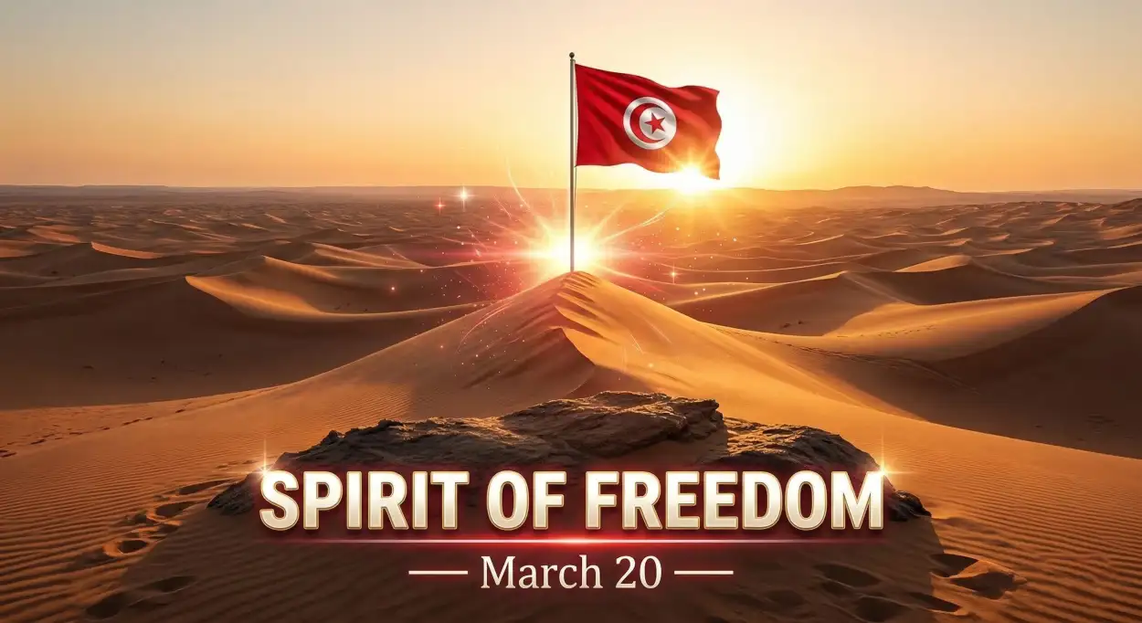 Free Download Tunisia Independence Day 2026 Quotes And Messages - High Quality Tunisia Independence Day 2026 Image