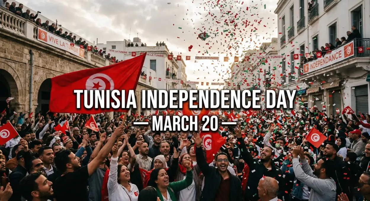 Free Download Tunisia Independence Day 2026 Timeline Of Events - High Quality Tunisia Independence Day 2026 Image