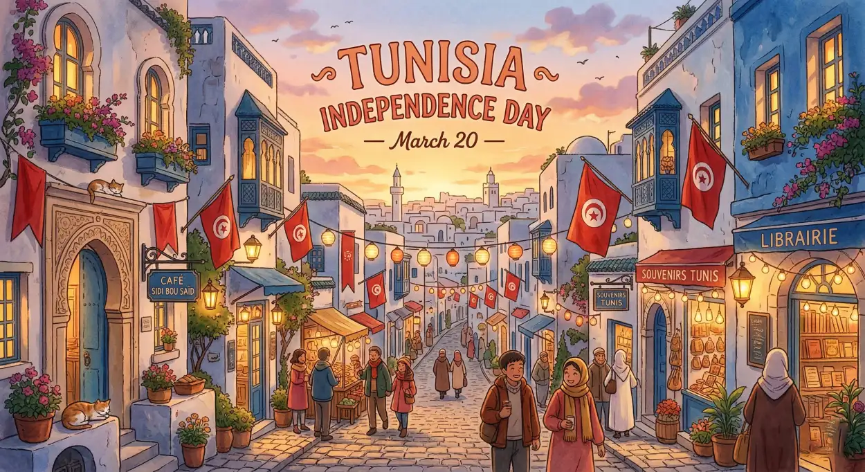 Free Download Tunisia Independence Day 2026 Tourism Guide - High Quality Tunisia Independence Day 2026 Image