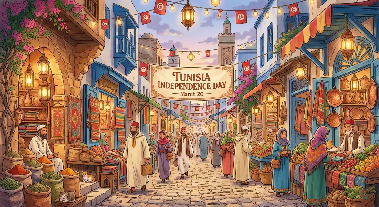 Free Download Tunisia Independence Day 2026 Traditional Foods - High Quality Tunisia Independence Day 2026 Image
