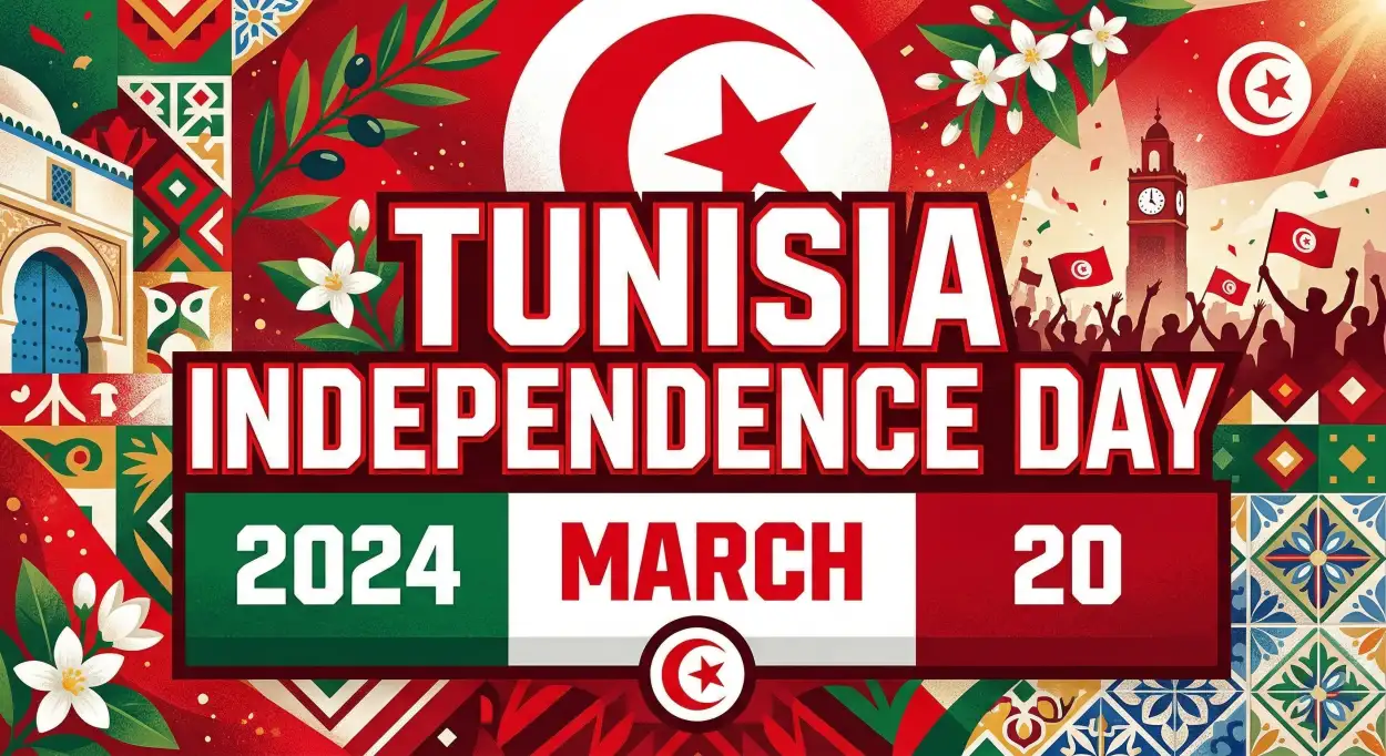 Free Download Tunisia Independence Day 2026 Twitter Hashtags - High Quality Tunisia Independence Day 2026 Image