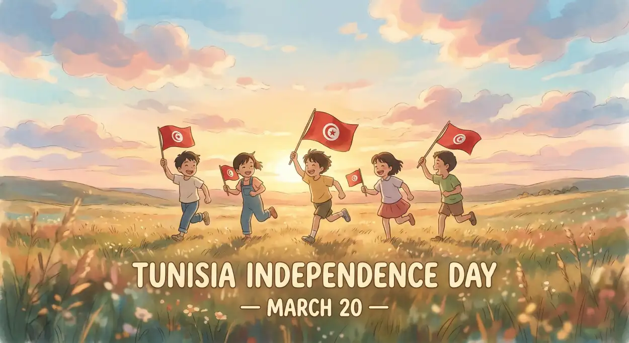 Free Download Tunisia Independence Day 2026 - High Quality Tunisia Independence Day 2026 Image
