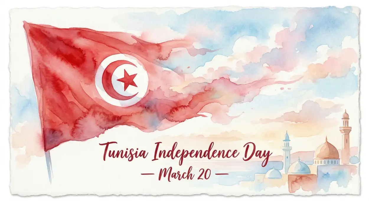 Free Download Tunisia Independence Day Traditions And Customs 2026 - High Quality Tunisia Independence Day 2026 Image