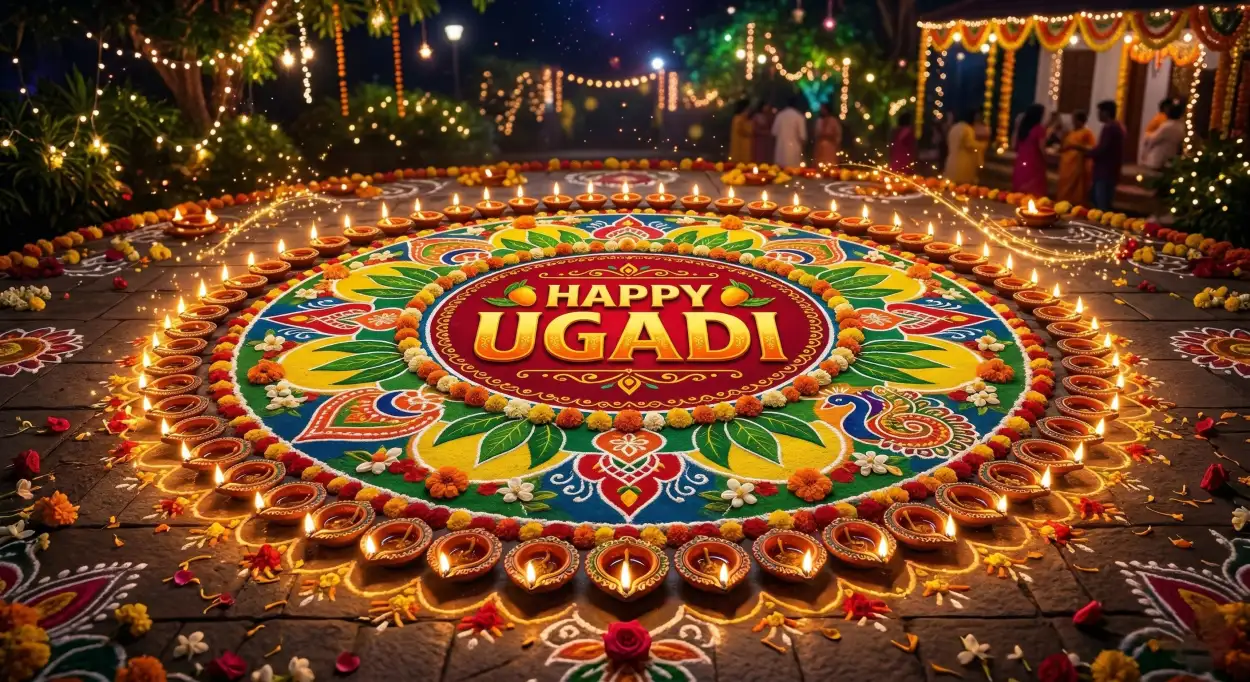 Free Download Ugadi Festival Celebration Pictures 2 - High Quality Happy Ugadi Image