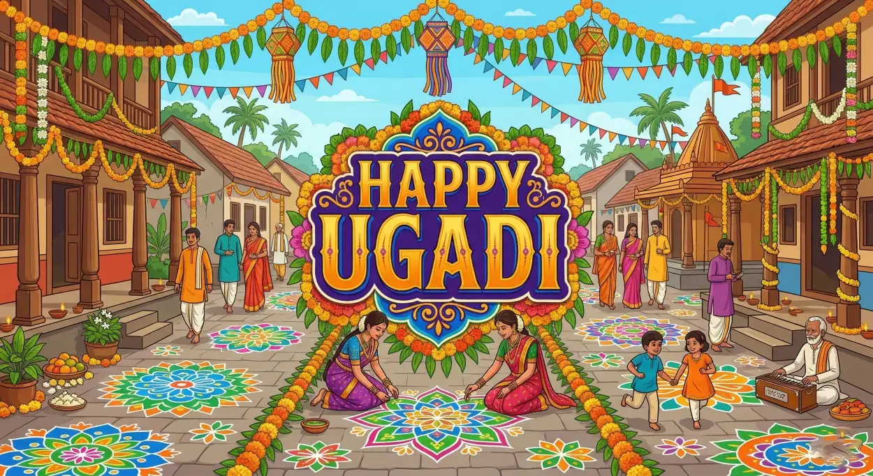 Free Download Ugadi Festival Hd Images - High Quality Happy Ugadi Image
