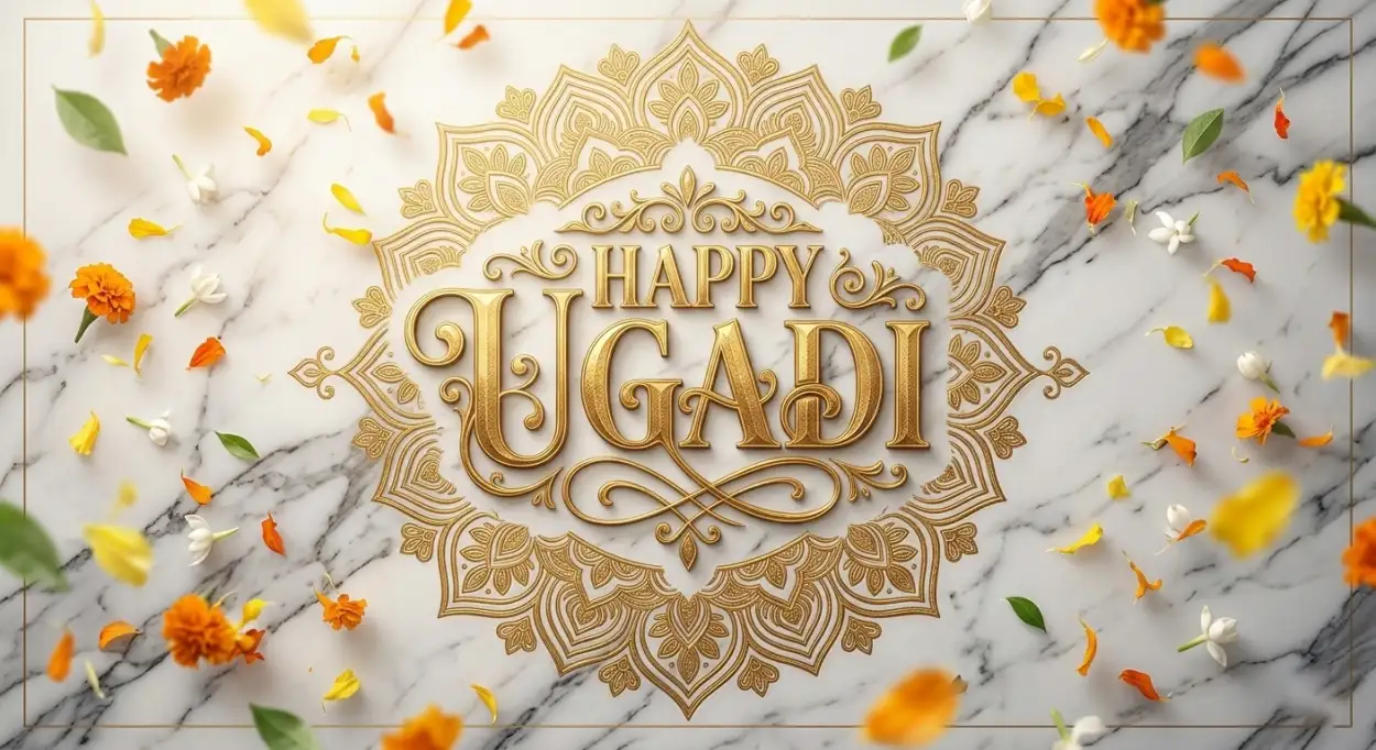 Free Download Ugadi Greeting Card Template - High Quality Happy Ugadi Image