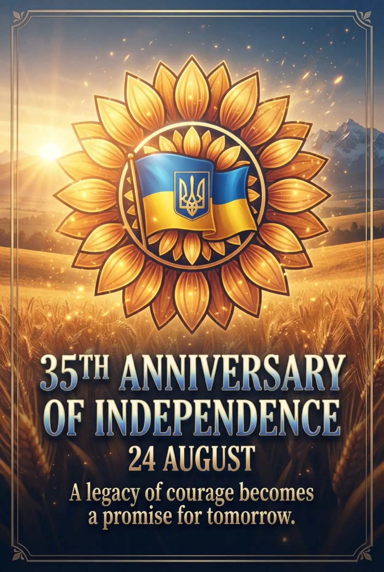 Free Download Ukraine Independence 1991 Anniversary 2026 - High Quality Ukraine Independence Day 2026 Image