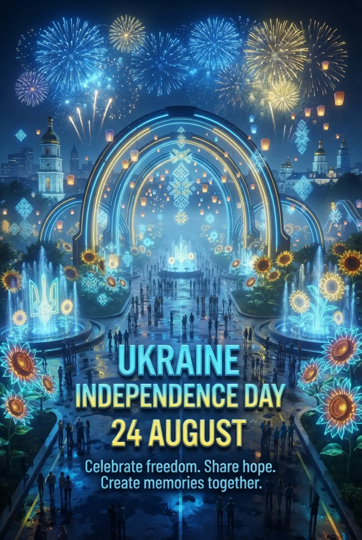 Free Download Ukraine Independence Day 2026 Celebration Ideas - High Quality Ukraine Independence Day 2026 Image