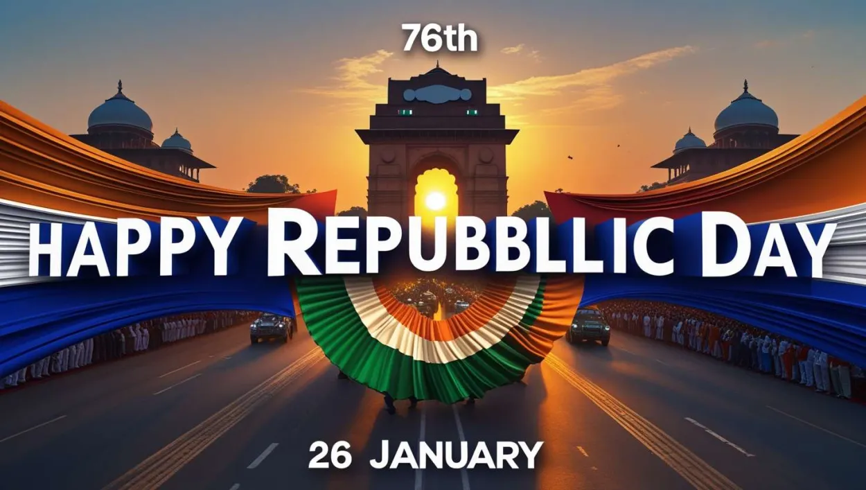 Unique 76th Republic Day Banners And Posters For India - Royalty Free 76th Happy Republic Day Of India 26 January Image | Pngmagic Free Download Unique 76th Republic Day Banners And Posters For India - High Quality 76th Happy Republic Day Of India 26 January Background