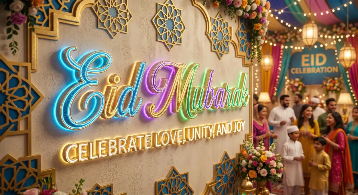 Free Download Unique Eid Mubarak 2026 Wishes - High Quality Eid Mubarak 2026 Image