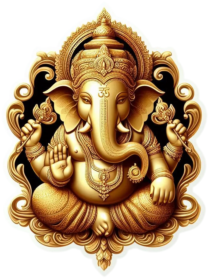 Free Download Unique Ganesha Png For Designing Ganesh Chaturthi Posters - High Quality Ganesha Png PNG Image