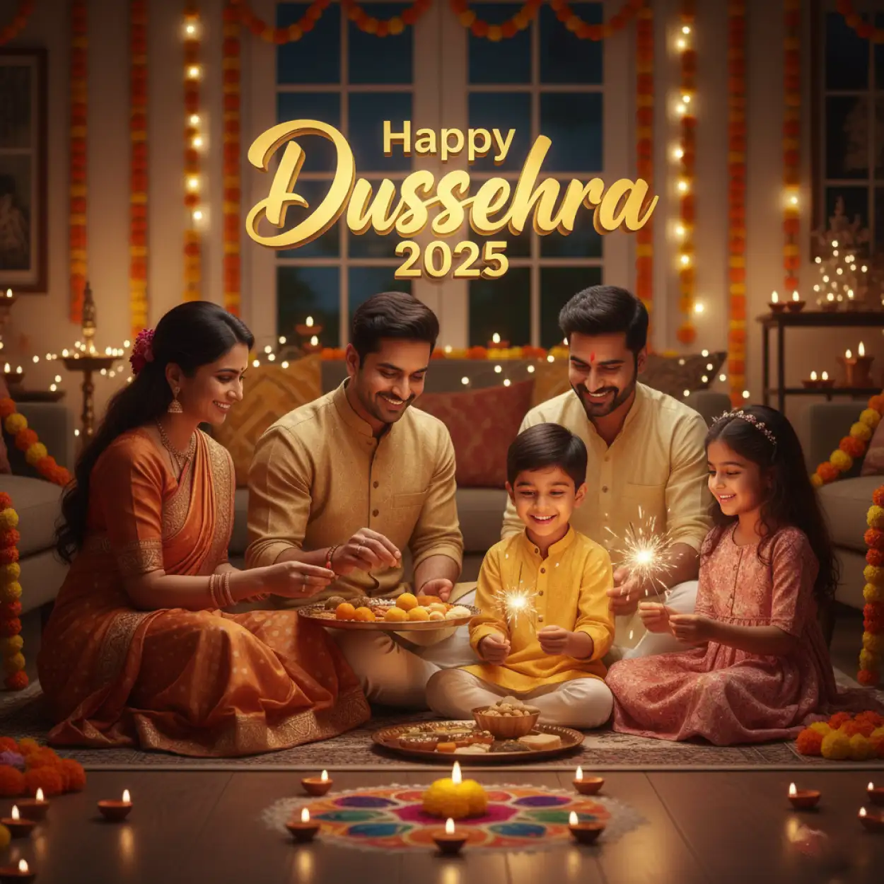 Free Download Unique Happy Dussehra 2025 SMS Messages - High Quality Happy Dussehra 2025 Background