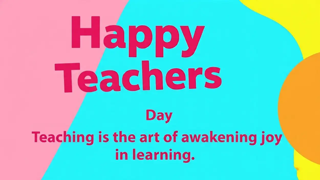 Free Download Unique Happy Teachers Day Vector Illustration Free Download - High Quality Happy Teachers Day Background