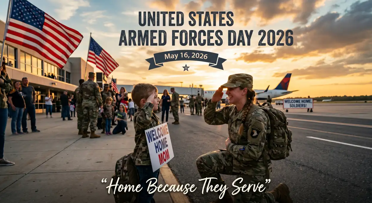 Free Download United States Armed Forces Day 2026 Honor Our Troops Images - High Quality United States Armed Forces Day 2026 Image