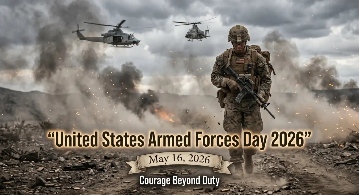 Free Download United States Armed Forces Day 2026 Inspirational Military Quotes - High Quality United States Armed Forces Day 2026 Image