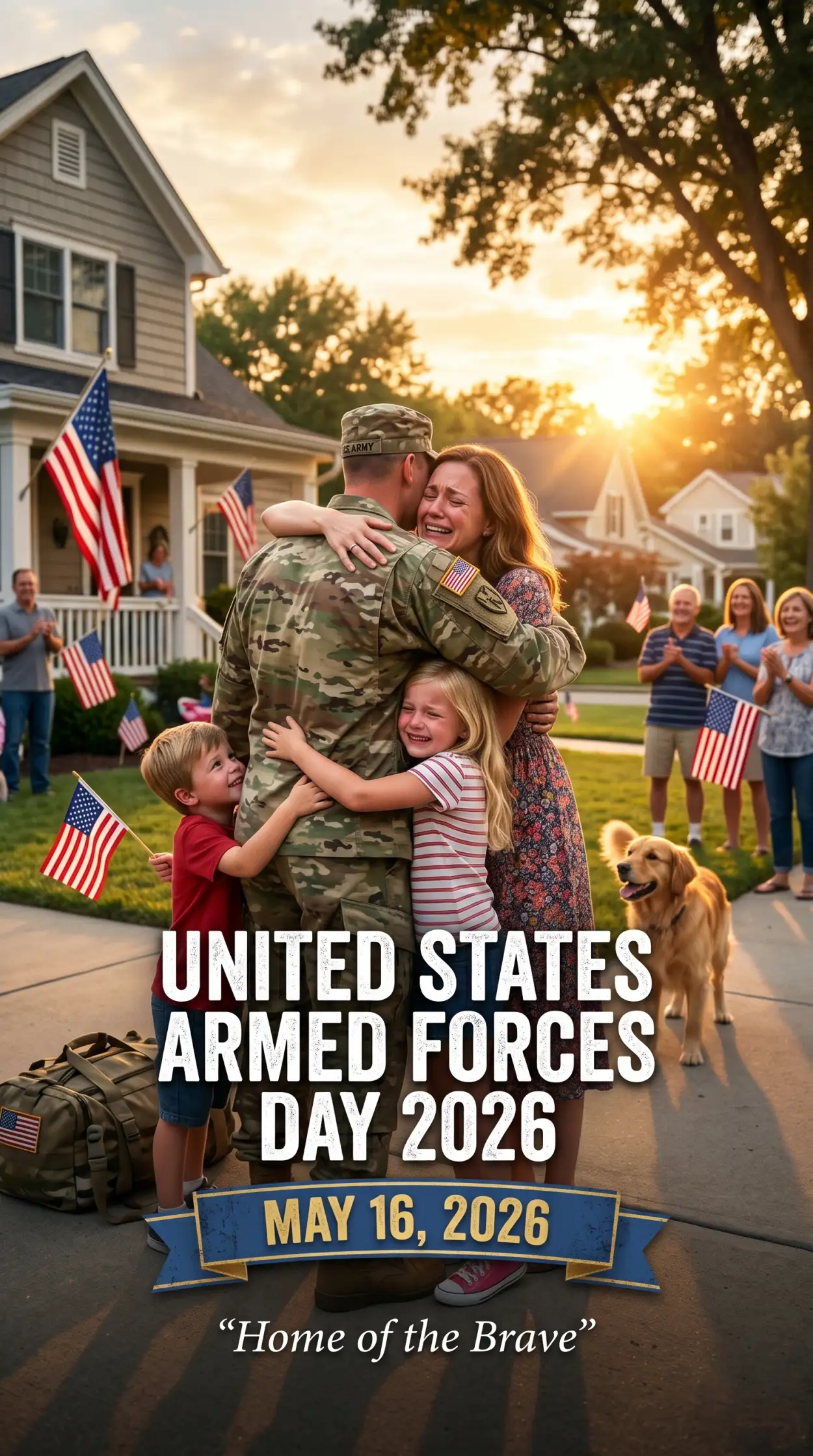 Free Download United States Armed Forces Day 2026 Military Family Appreciation - High Quality United States Armed Forces Day 2026 Image
