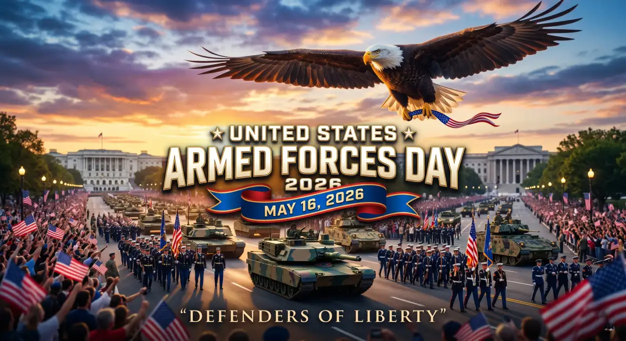 Free Download United States Armed Forces Day 2026 Premium Patriotic Background - High Quality United States Armed Forces Day 2026 Background Image