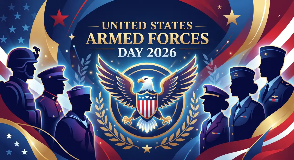 Free Download United States Armed Forces Day 2026 Usa Flag Background - High Quality United States Armed Forces Day 2026 Background Image